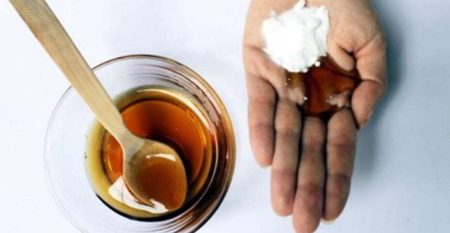 bicarbonate de soude et miel pour l'agrandissement du pénis